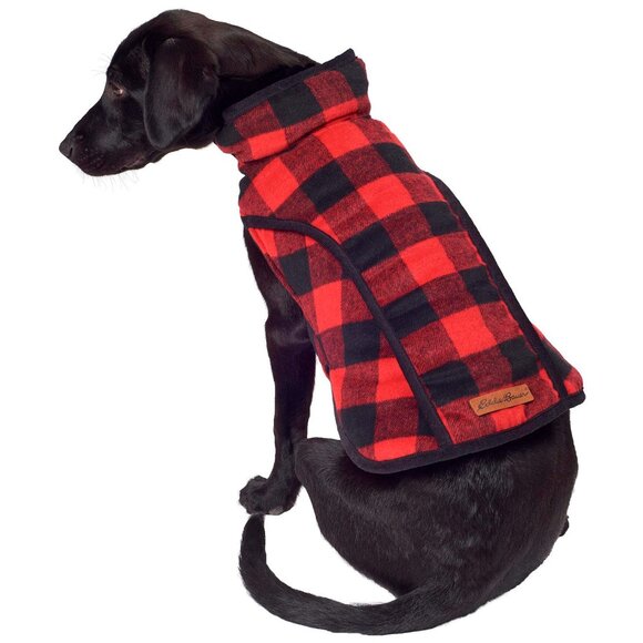 Eddie Bauer Plaid Dog Jacket - NWOT - Picture 5 of 6